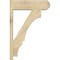 Ekena Millwork Balboa Craftsman Rough Sawn Outlooker, Douglas Fir, 8"W x 26"D x 38"H OUT08X26X38BOA04RDF - alternate 4